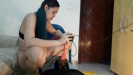 Giant and long shit on the slaves face - Puke (2021 | 1920x1080)