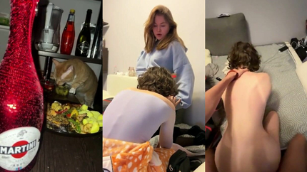 Darcy Dark, NASHIDNI - How Did You Celebrate the New Year? Sex, Gifts, Holiday with an 18 Year Old C... (2025 | HD)