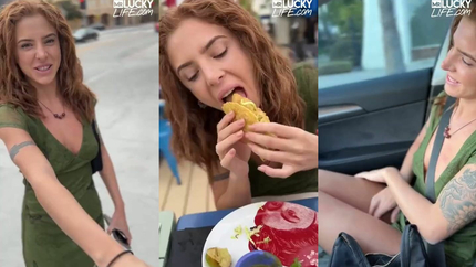 Lumi Ray, Tyler D - Awesome Brunch Date With Curly Hair Cutie Lumi Ray (2025 | SD)