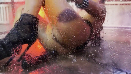 Monika Fox. Produc - Rockstar Monika Foxxx has Fun with Big Dildos in the Shower (2025 | HD)