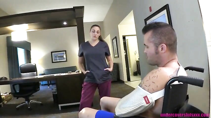 Melanie Hicks - Big Tit MILF Nurse Fucks Wheelchair Bound Son (2025 | SD)