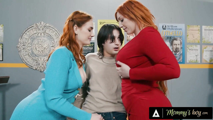 Lauren Phillips, Siri Dahl - Shocked Boy Discovers Stepmom Lauren Phillips' Redhead Affair with Teacher Si... (2025 | HD)