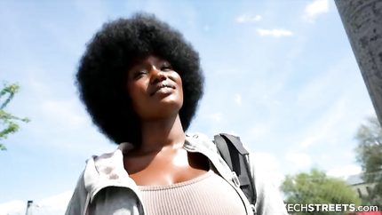 Lexi Luv - Czech Streets 152: Quickie with Cute Busty Black Girl (2025 | SD)