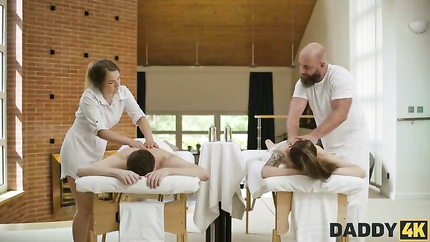 Nicole Sweet, Redneck John - DADDY4K. Spicy Fun for Two (2025 | SD)