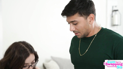 Leana Lovings, Max Fills - Horny Hotties Leana Lovings & Hailey Rose Beg Stepbro to Give Them a French C... (2025 | HD)