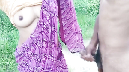 Desi sister-in-law fucked her father-in-law in the forest (2025 | SD)