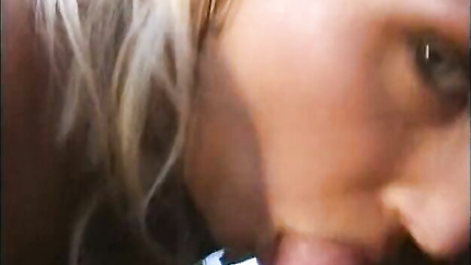 Caroline Cage, Jean-Pierre Armand - Double Penetration and Cumshot in Mouth From Two Big Amateur Cocks for Busty Blonde MILF (2025 | SD)