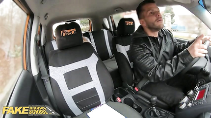 Krystal Swift - Fake Driving Instructor with Big Natural Tits Fucked POV (2025 | SD)