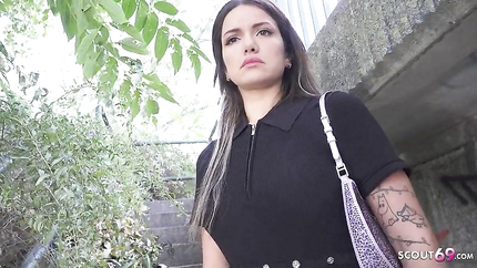 Fisa Crystal, Jason Steel - GERMAN SCOUT - First Anal at Pickup Casting for Big Butt Teen Crystal Richi (2025 | SD)