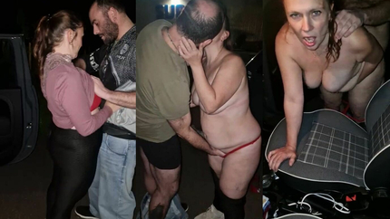 German whore fucks a stranger in the parking lot and screams. (2025 | SD)