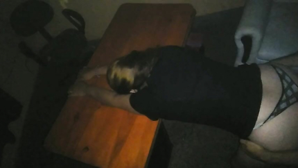 I suck it off doggystyle and full missionary in mom's office (2025 | SD)