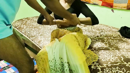 indian desi porn star sanjana calling her boyfriend to fucked with huge cock when she is alone in home (2025 | SD)