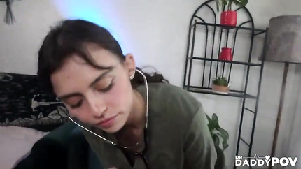Naughy Nurse Angel Windell Gives Free Cock Inspection (2025 | SD)