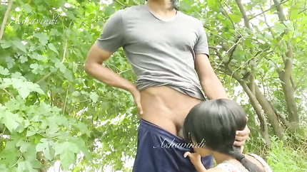 Sexi desi girl fucked in the woods-Ashavindi (2025 | SD)