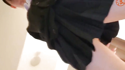 Shy Japanese babe gets horny in the hotel (2025 | SD)