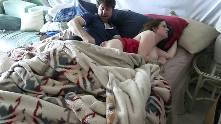 Stepson gets up with stepmom in the bed and fucks the wrong hole (2025 | SD)