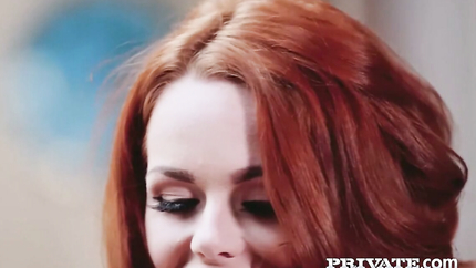 Marc Rose, Ella Hughes - Red Ella Hughes Rides Hard Cock with Ginger Bush (2025 | HD)