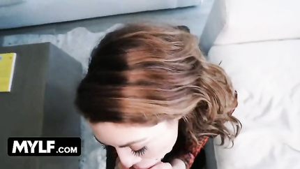 Clarissa Cox - All My Step Mom Wants To Do Is Get A Hold Of My Cock And Swallow Me Whole - MYLF POV Blowjob (2025 | SD)