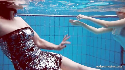 Dashka and Vesta underwater teens (2025 | SD)