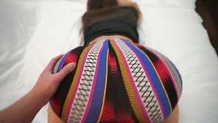 Fucked a girl with a big ass in torn leggings (2026 | SD)