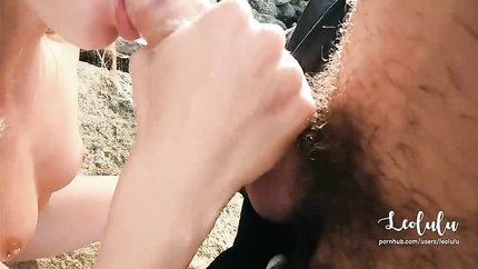 Leo Lulu - Sex on a Public Beach in Greece with Cum in Mouth! Amateur Couple (2026 | HD)