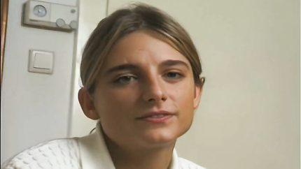 German teen masturbating on the table (2026 | SD)