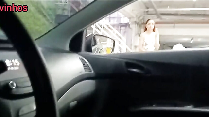 Hot Girl Sucking Ice Cream in the Parking Lot I Risked a Handjob! (2026 | SD)