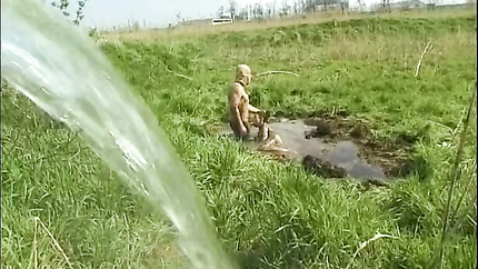Hot teen moans as she gets a hard fuck in the mud (2026 | SD)