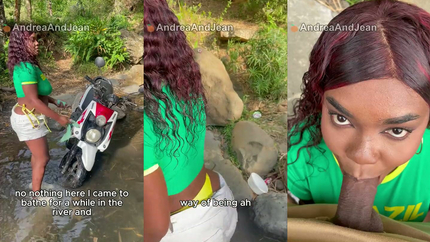 I help stranger and she wanted to go to the woods to have sex with me and we almost got caught (2026 | SD)