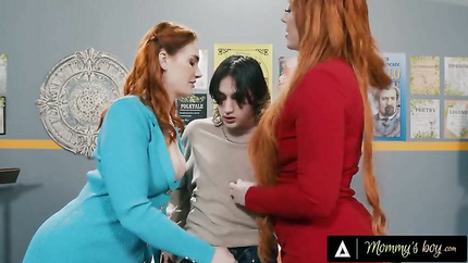 MOMMY'S BOY - Shocked Boy Discovers Stepmom Lauren Phillips' Redhead Affair With Teacher Siri Dahl (2026 | SD)