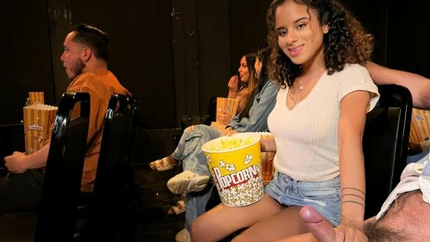 Isabella Jules - Movie Theater Flashing (2025 | FullHD)