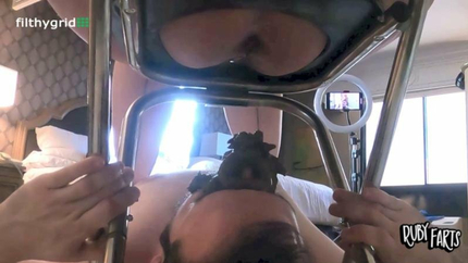 Ruby Shits on a Fan's Face Sitting on a Chair P1 (2025 | FullHD)