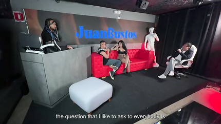 Porn legend Nacho Vidal teaches how to have a threesome with two beautiful whores in Juan Bustos Show (2026 | SD)