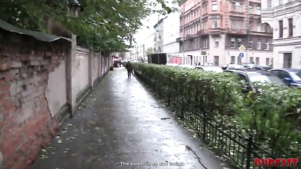 Russian agent can find a girl to fuck even on a rainy day (2026 | SD)