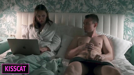 S2e5: Step Mom Helps to Cum Step Son in Share Bed While Working Till Get Pussy Creampie and Facial (2026 | SD)