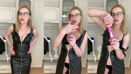 Sexy MILF in glasses will teach you how to jack off (2026 | SD)