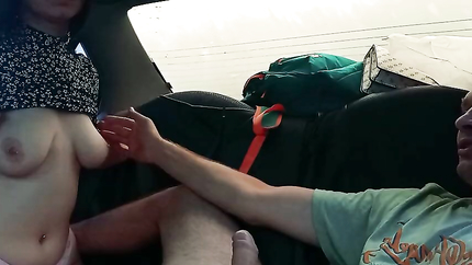 Step sister sucked my dick in car while parents were shopping (2026 | SD)