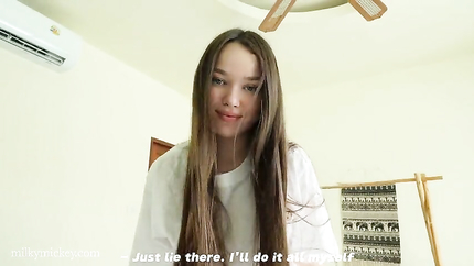 Stepbrother asks stepsister to have sex with her. She took her stepbrother's virginity. (2026 | SD)