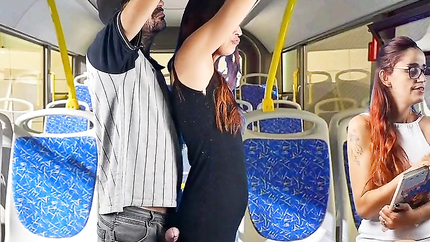 Stranger rubs cock on student on bus in public! (2026 | SD)