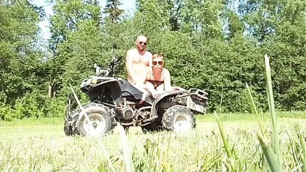 Took my stepmom for a ride on an ATV and fucked her (2026 | SD)