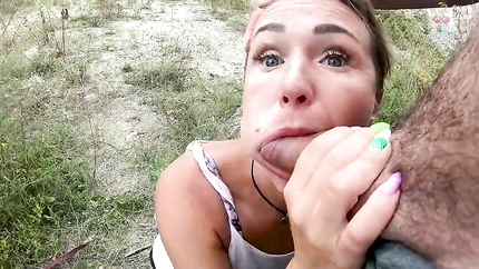 Tourist in the mountains fucked in the mouth and ass (2026 | SD)
