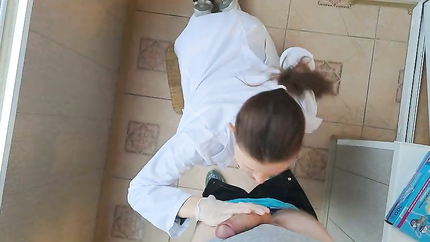 Young russian doctor gave me a blowjob at the appointment! (ASMR POV) (2026 | SD)