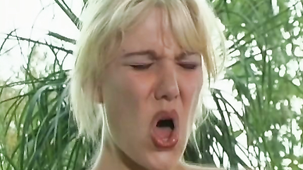 Brandy Canyon - A perfect German blonde gets her holes pleased by two big dicks (2026 | SD)