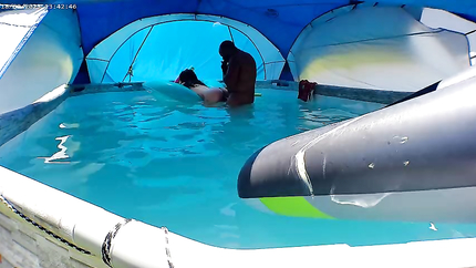 BBC Fucks Married White Pussy in Pool (2026 | SD)