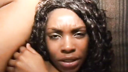 Black chick's ample ass gets some cum to go with its bounce (2026 | SD)