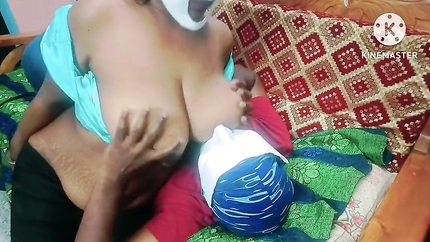 Sister in law breast feeding her younger brother in law - full lustful hardcore boob sucking (2026 | SD)