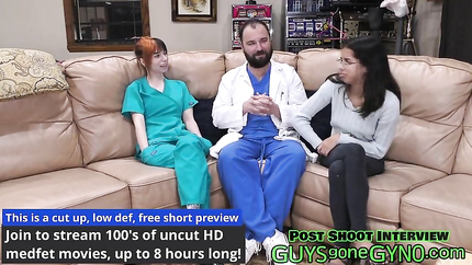 The Cum Clinic Extraction #10 - Doctor Tampa Treated By Female Doctor & Nurse (2026 | SD)