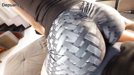 "Step-Sis Bubble Butt in Tight Shorts Made Me Cum Twice" (2026 | SD)