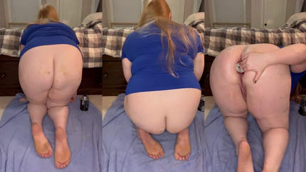 Bbw butt plug — view in HD on XFantazy.org