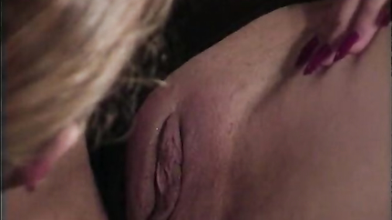 Stunning blonde babe with big tits gets her tight cunt licked and fucked on the table (2026 | SD)